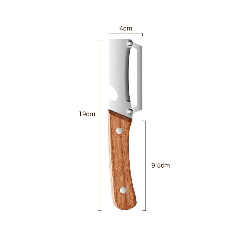 🥕 KJØP 2, FÅ 1 GRATIS! 🔥 Multifunksjonell grønnsaksskreller til kjøkkenet – blad i rustfritt stål, ergonomisk håndtak og perfekt til frukt og grønnsaker ✨