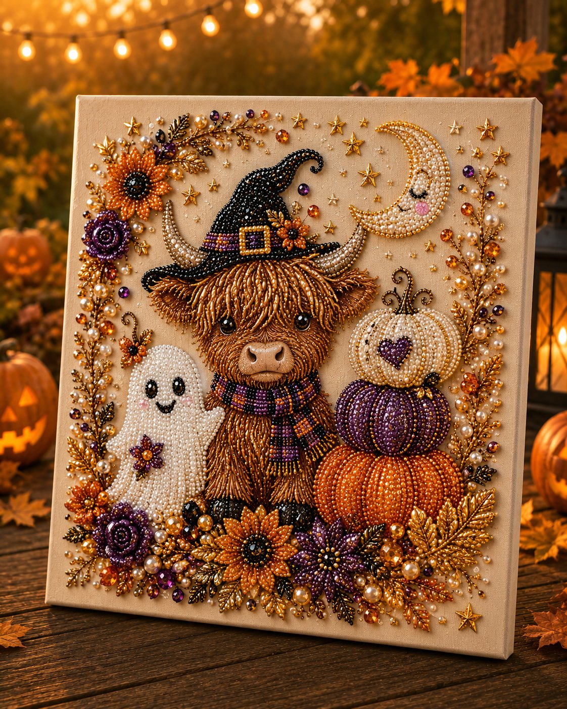 🔥 Siste dag med 49 % rabatt – 👻✨ Halloween-perlekunst-DIY-sett – Forvandle små perler til skummel-søt magi