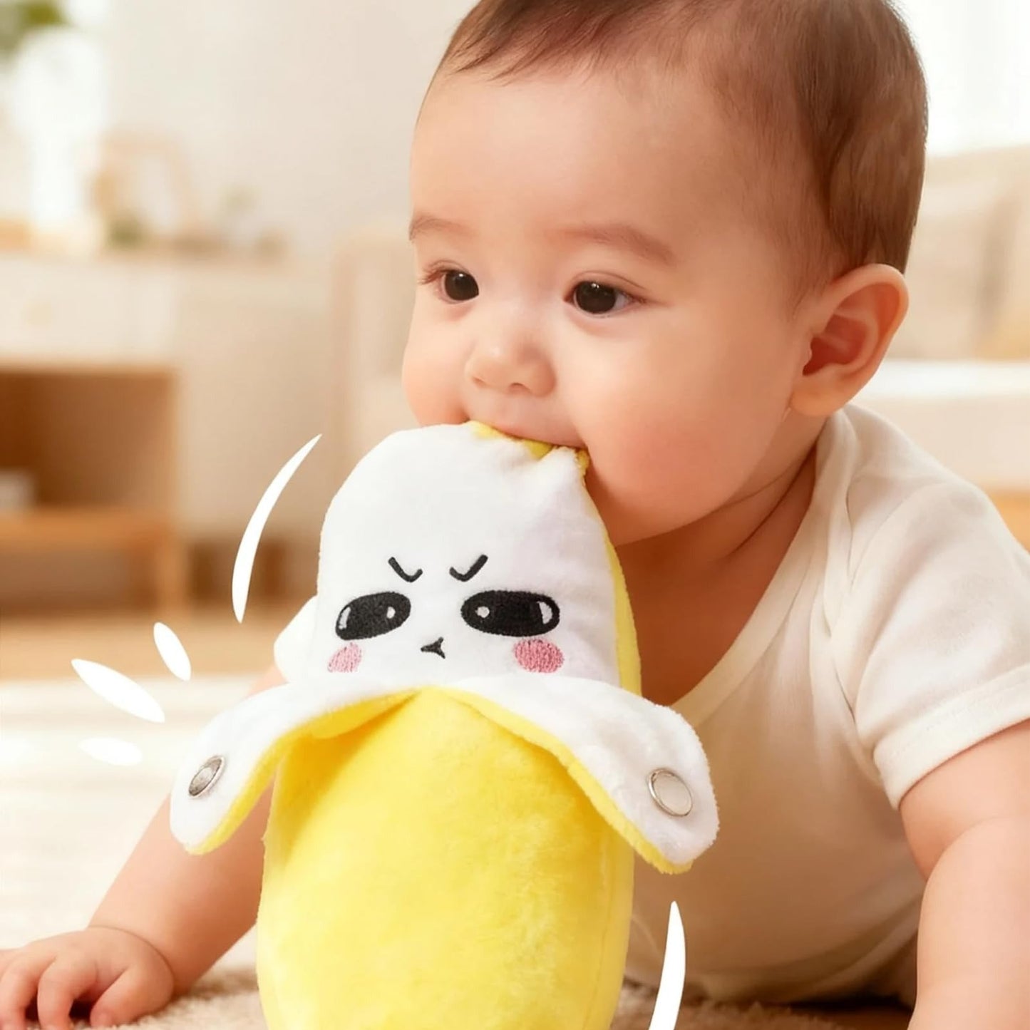 💕Hot sale 49% RABATT💖Interaktivt musikk-kosedyrsett🍌🍓🥕