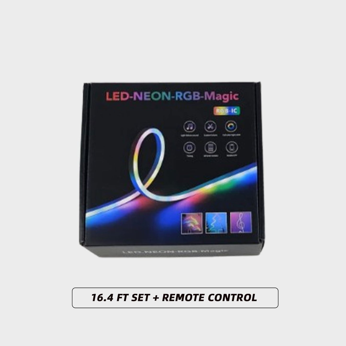 Smarte RGB neon LED-stripelys
