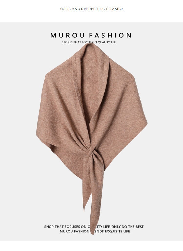 🔥Ensfarget sjal for kvinner for alle årstider