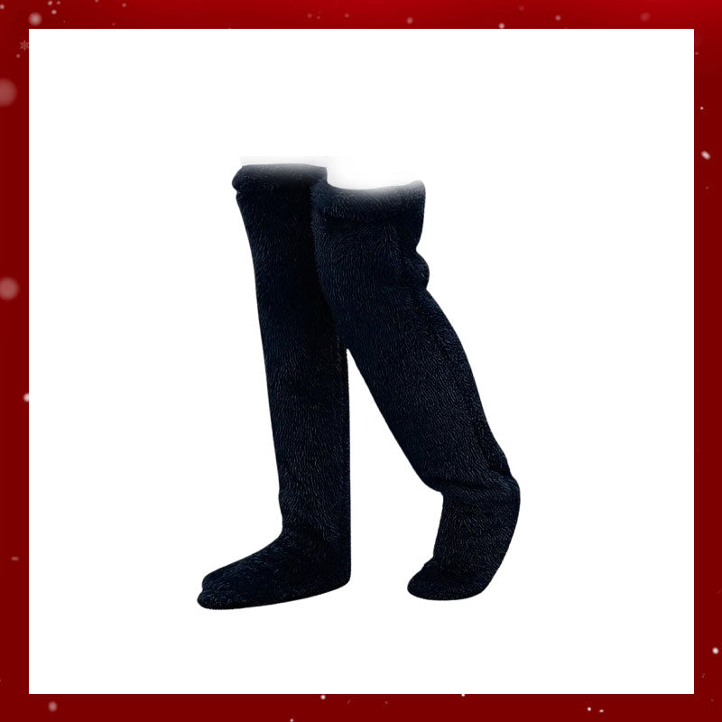 Gåse dun knestrømper til jul