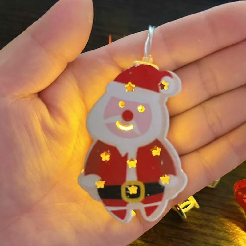 🎄  Jule-LED-strykejern dekorativ lysslyng✨