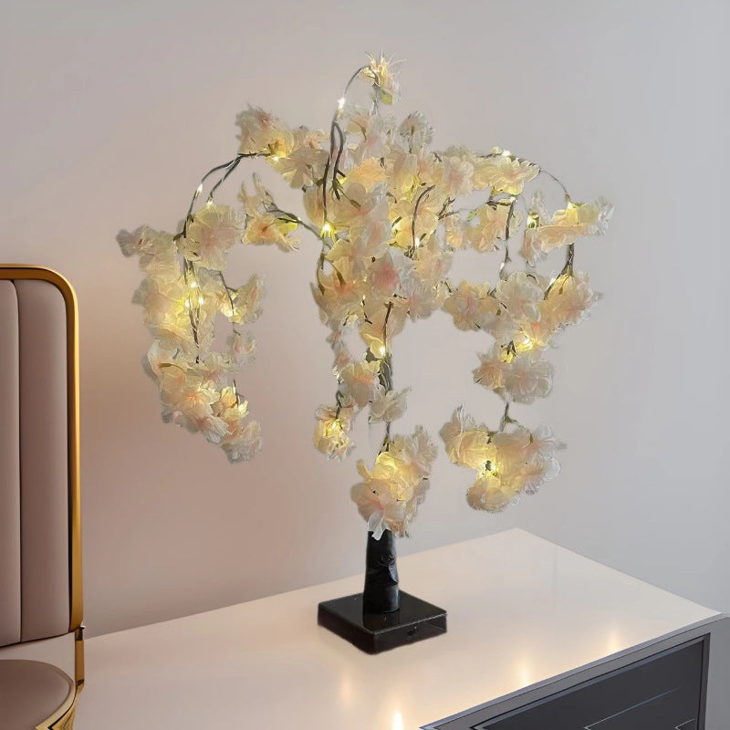 Led kunstig trebelysnin