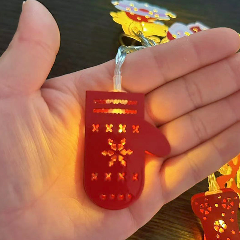 🎄  Jule-LED-strykejern dekorativ lysslyng✨