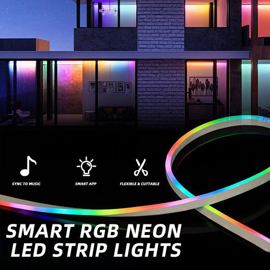Smarte RGB neon LED-stripelys