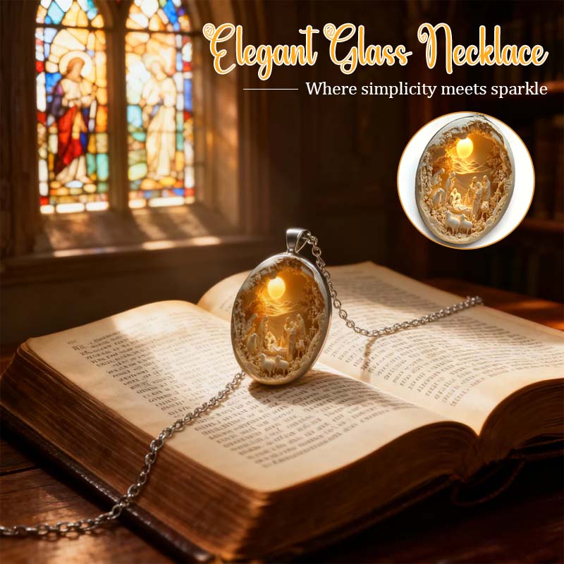 Det hellige land, troens stråleglans - Miniatyranheng i julemotiver