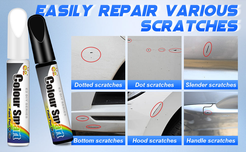 Bilpen for reparasjon av riper – vanntett, enkel DIY-ripreparasjon