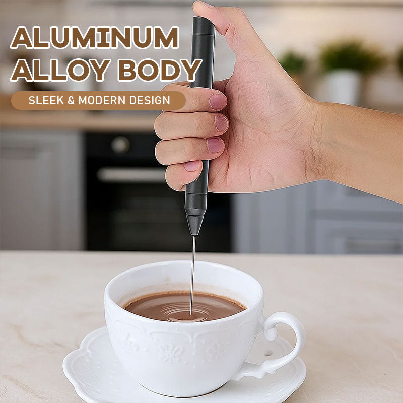 ☕ Handhållen elektrisk mjölkskummare & äggvis