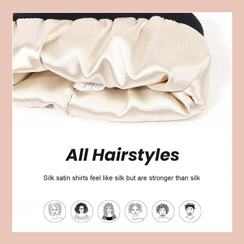 Silkefôret strikket lue for vinteren