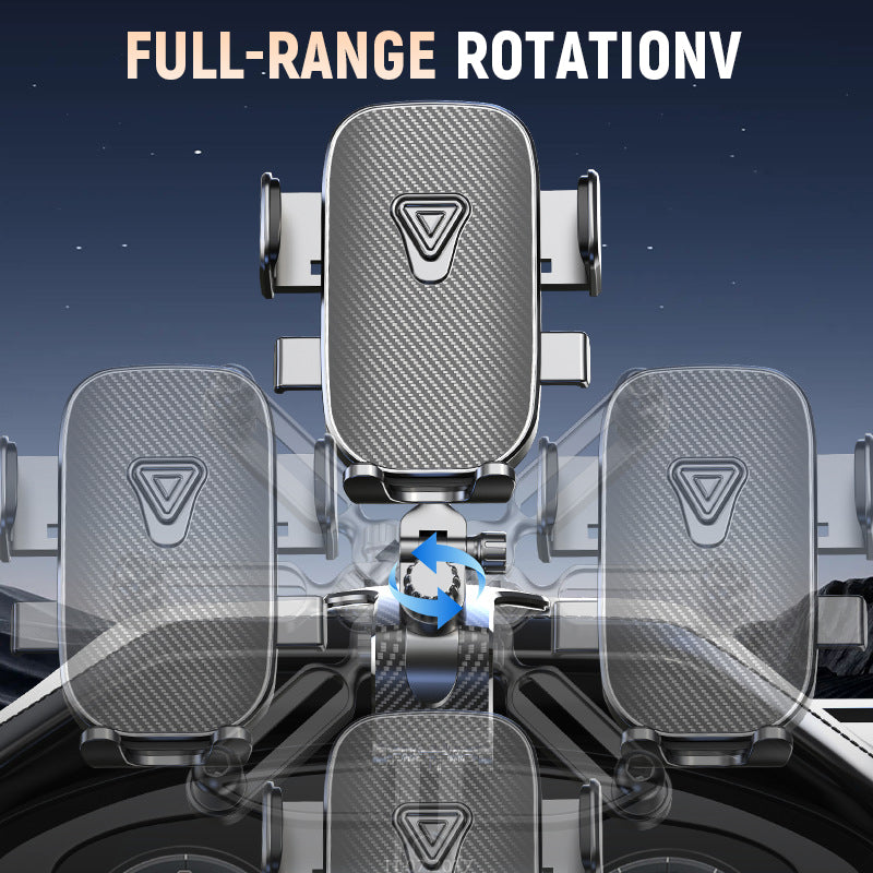 🚗 360° roterende telefonholder til bil – ✨Utimalt fleksibilitet for sikker kjøring✨