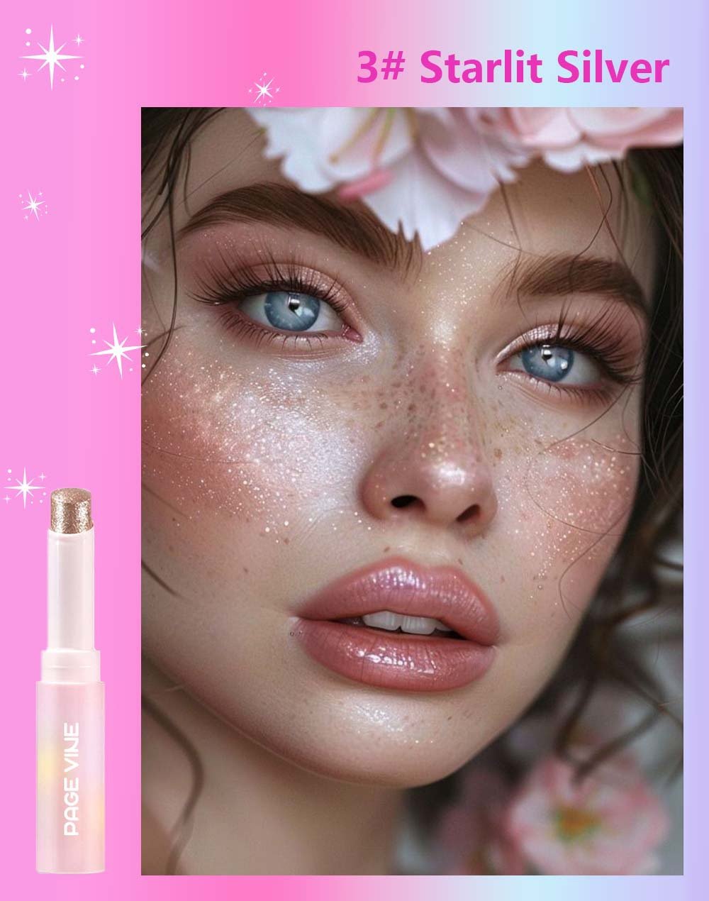 ✨Populær superskinnende, flerfarget vanngelé-øyenskyggestift✨