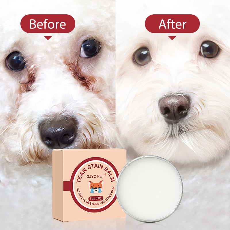 👀✨ GJYC PET Tear Stain Protection Cream & Brush Set 🐱🐶 for hunder og katter