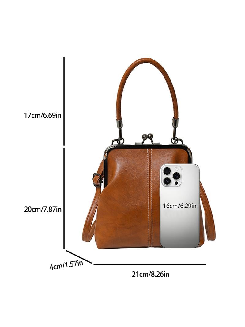 Crossbody-veske i retrostil