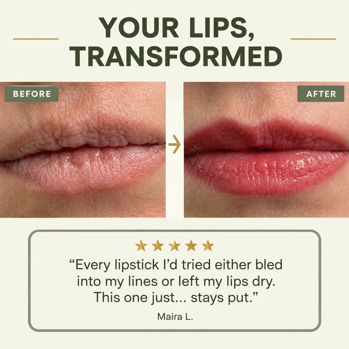 💋Fargeskiftende leppestift som ikke smitter av💄Farges automatisk ved berøring!