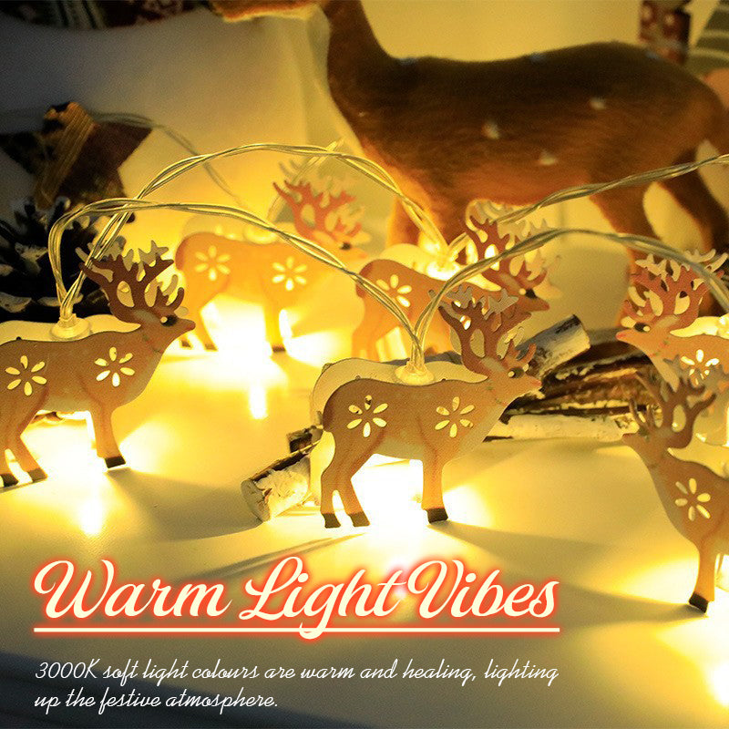 🎄  Jule-LED-strykejern dekorativ lysslyng✨