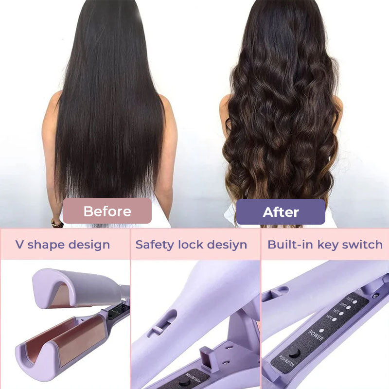 French V-Wave Curler