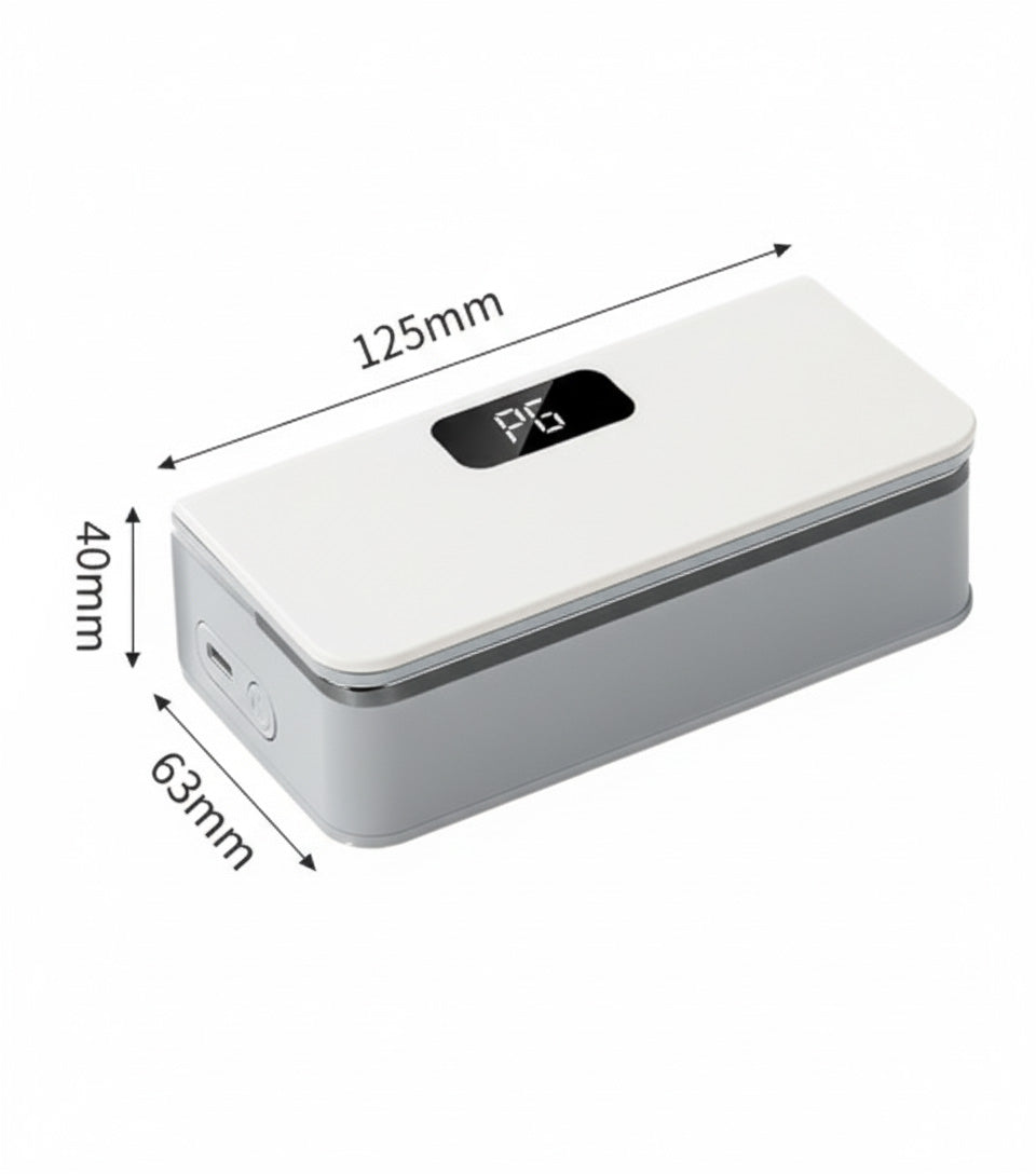 🔧Bærbar USB-forseglingsmaskin med to funksjoner – forsegling og åpning, LED-display med 6 innstillinger
