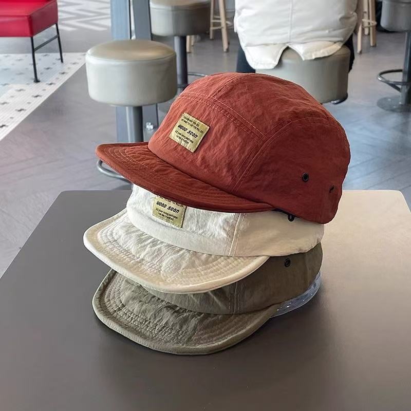🧢 Vintage japansk streetwear-snapback-cap, lett baseballcap