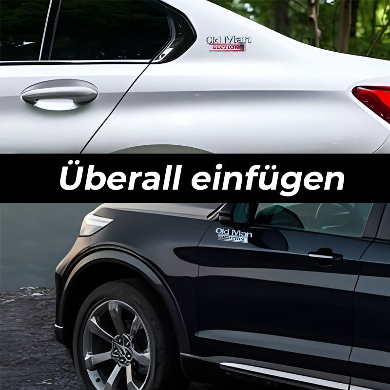 🚗 Bilde dekorasjon logo  - Morsomt klistremerke for bilvitser og personlighet! 😆🚗