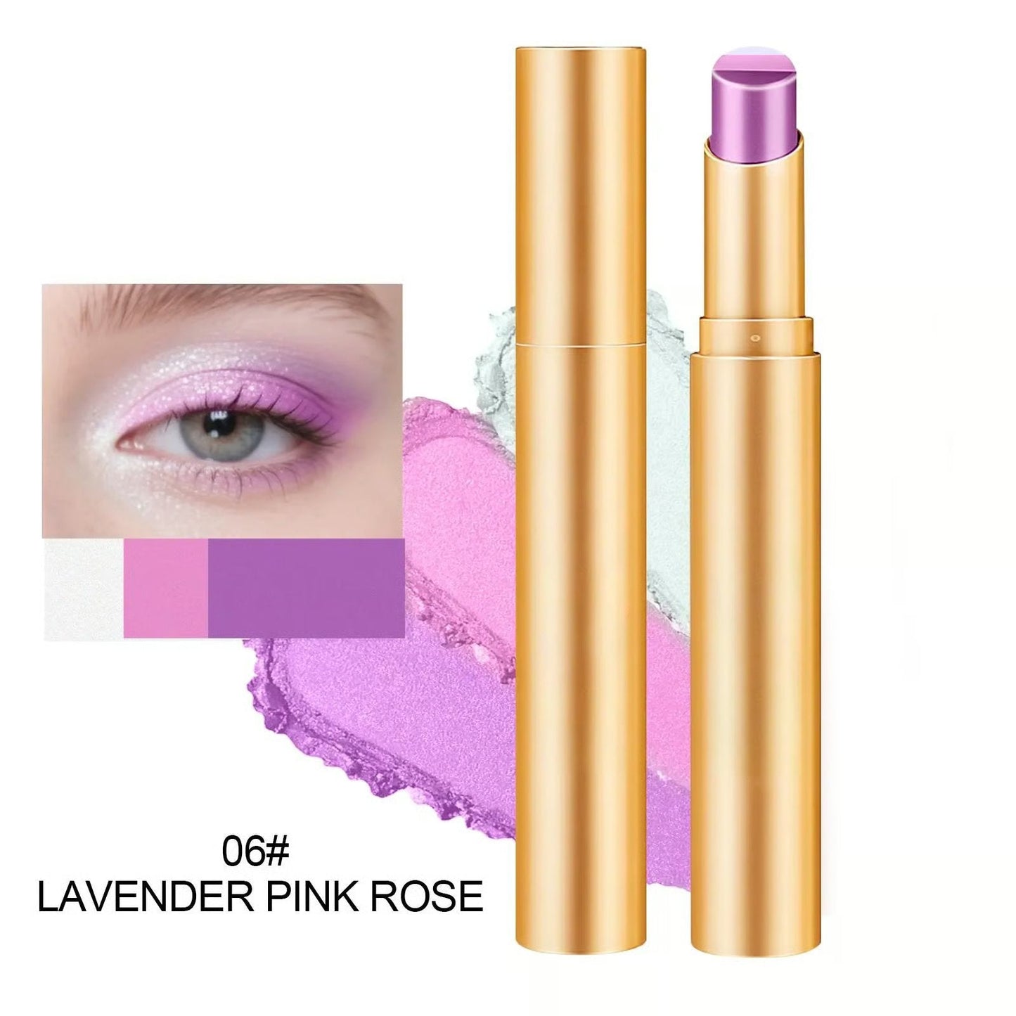 ✨3 Shade Cream Eyeshadow Stick | Glatt og lett å falme