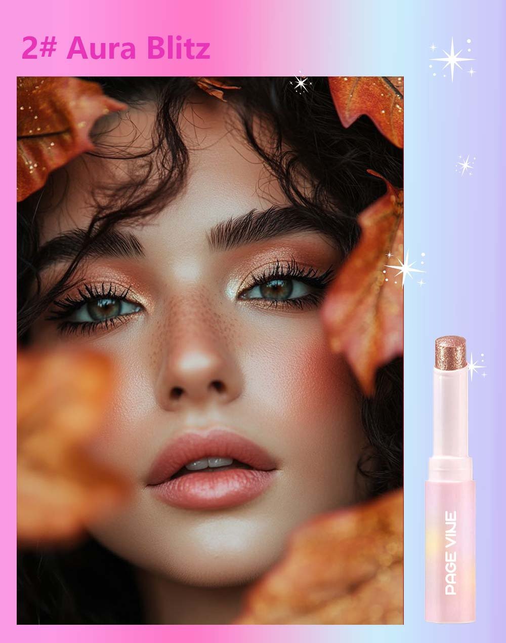 ✨Populær superskinnende, flerfarget vanngelé-øyenskyggestift✨