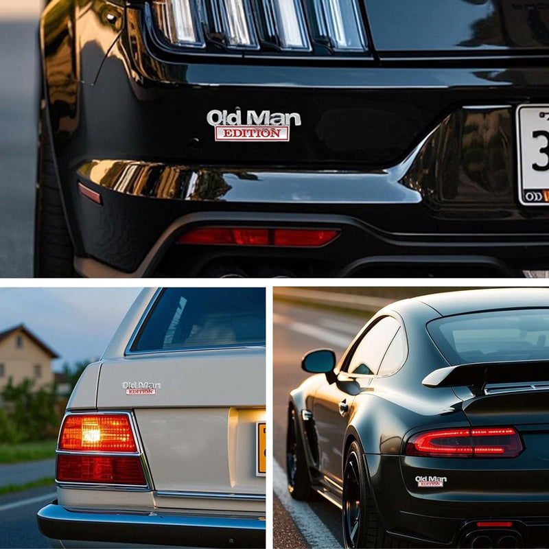 🚗 Bilde dekorasjon logo  - Morsomt klistremerke for bilvitser og personlighet! 😆🚗