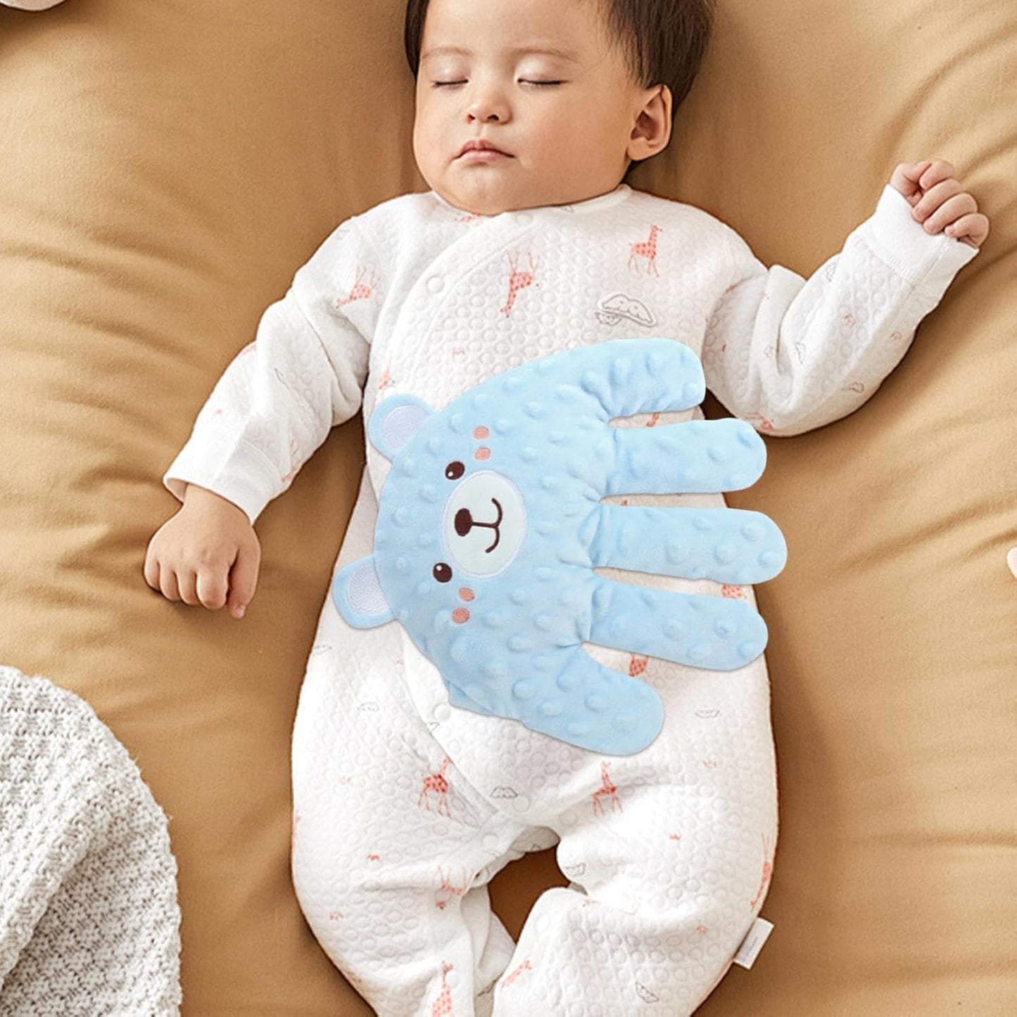 👶Smart Baby Soothing Palm – leketøy som klapper og klemmer