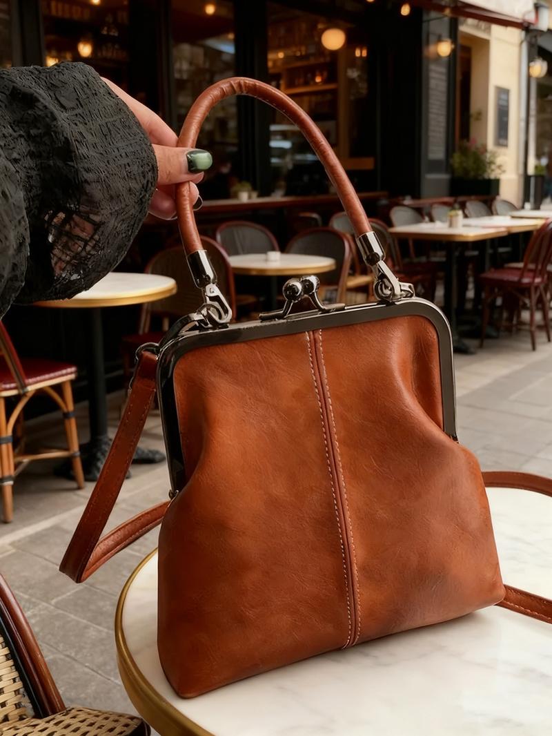 Crossbody-veske i retrostil