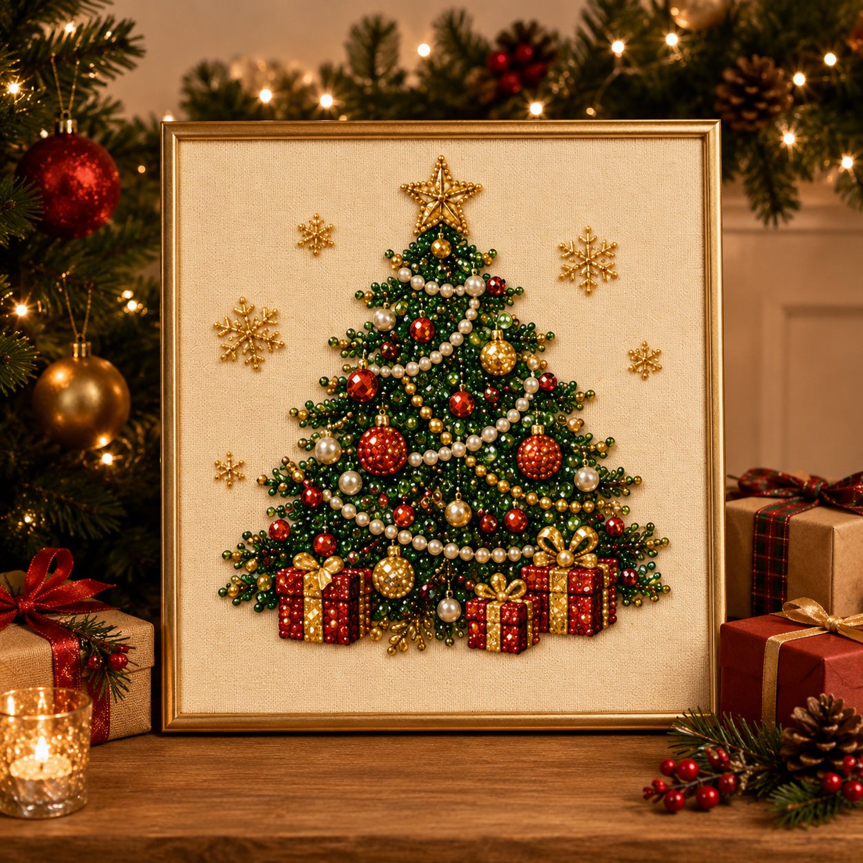 🎄Lag ditt eget glitrende julemesterverk nå! ✨