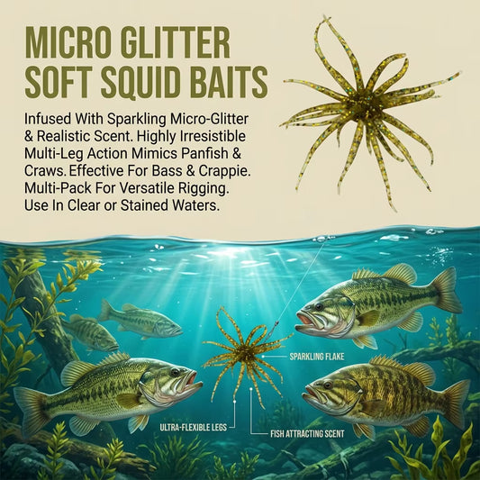 20 stk Creature Bait-agnterninger til abborfiske