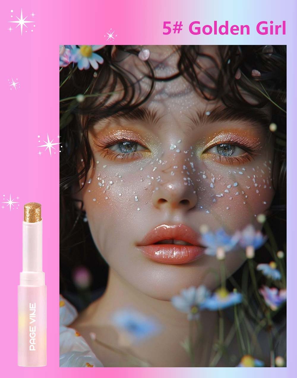 ✨Populær superskinnende, flerfarget vanngelé-øyenskyggestift✨