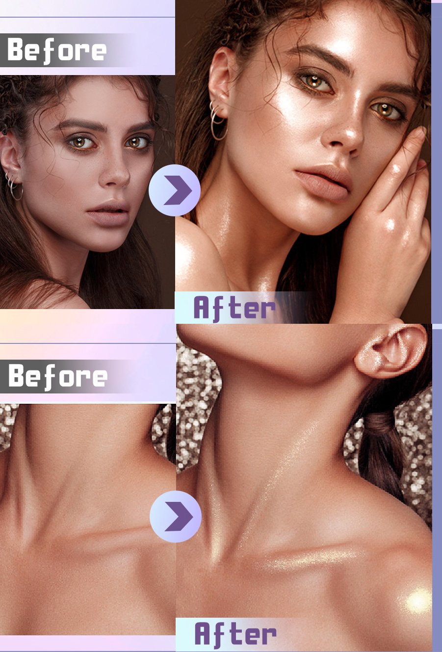 ✨Populær superskinnende, flerfarget vanngelé-øyenskyggestift✨