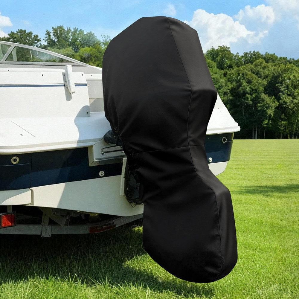 🚤 420D Oxford-presenning til påhengsmotor – Værbestandig beskyttelse mot regn, sol og støv 🛡️