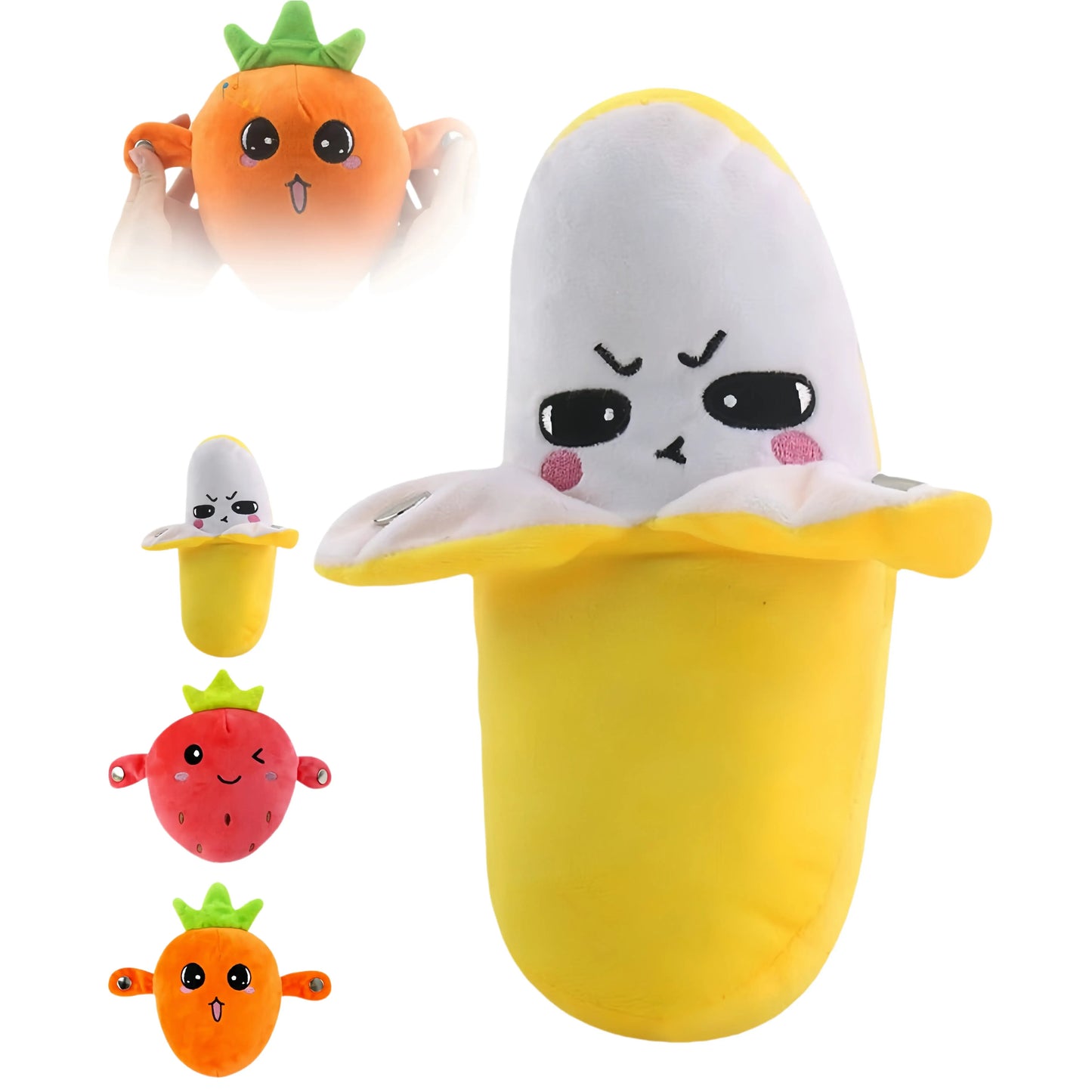 💕Hot sale 49% RABATT💖Interaktivt musikk-kosedyrsett🍌🍓🥕