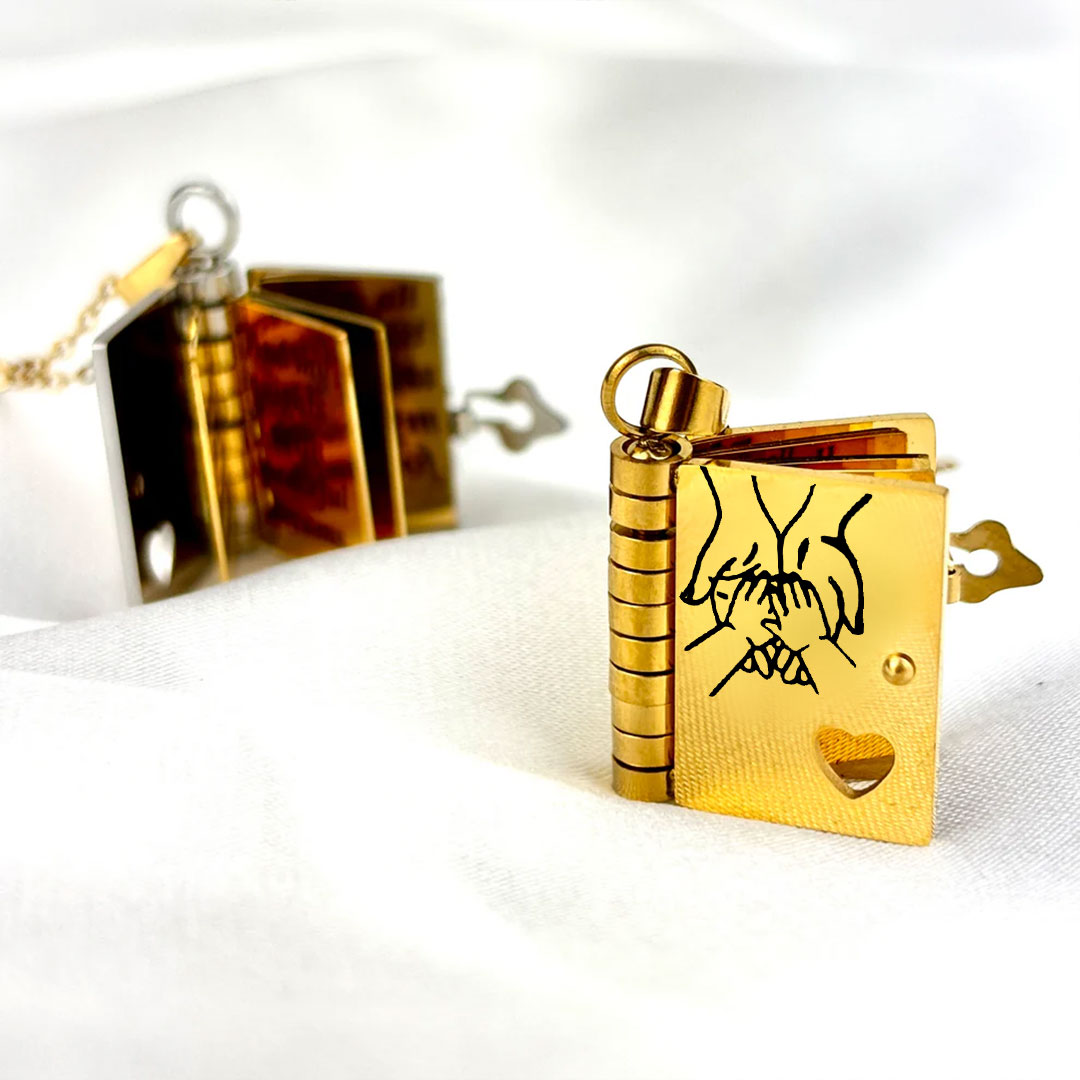 👪Gave til barnet mitt - bokkjede med "Min lille stjerne"