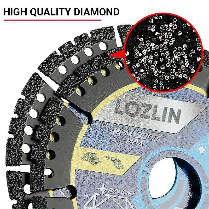 🛠️ ✨ 4,5" diamantblad for flere materialer – ingen kompromisser, maksimal holdbarhet