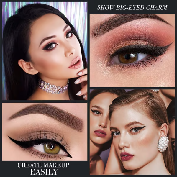 Kjøp 1, få 1 gratis 🔥 Naturlige ingredienser, langvarig vannfast eyeliner