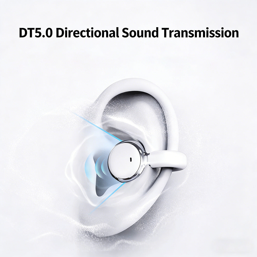 🎧2-i-1 trådløse Bluetooth-ørepropper med øreklips og ørepropper | 30 timers spilletid