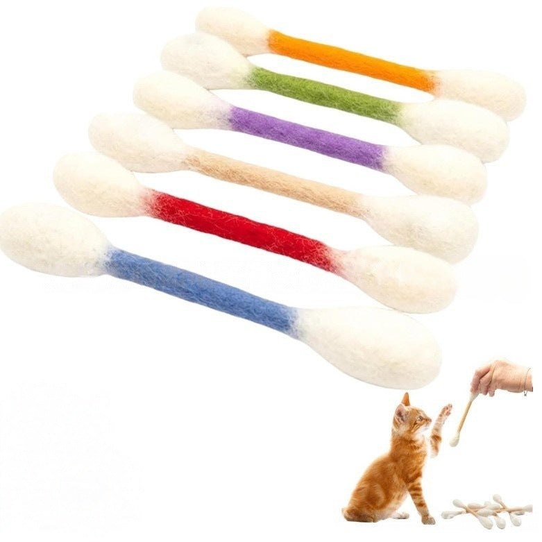 🐾Kjempestore 15 cm lange leketøy av bomullspinner med kattemynte – håndlagde, holdbare, trygge og morsomme