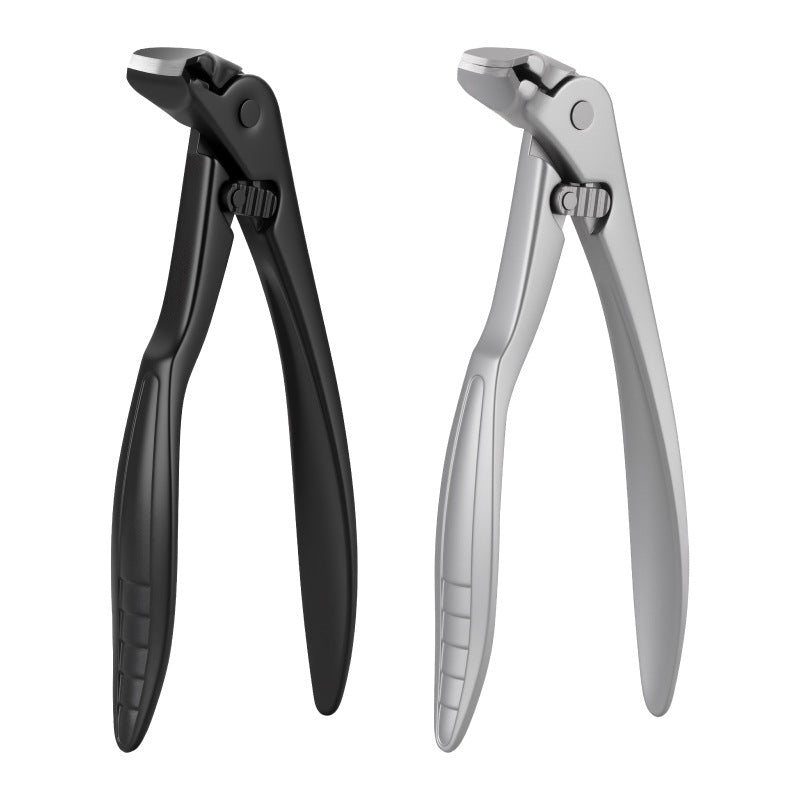 ✂️🖤Svart, buet negleklipper – ergonomisk og enkel å bruke for eldre menneske❤️