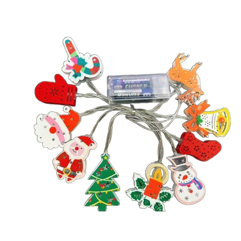 🎄  Jule-LED-strykejern dekorativ lysslyng✨