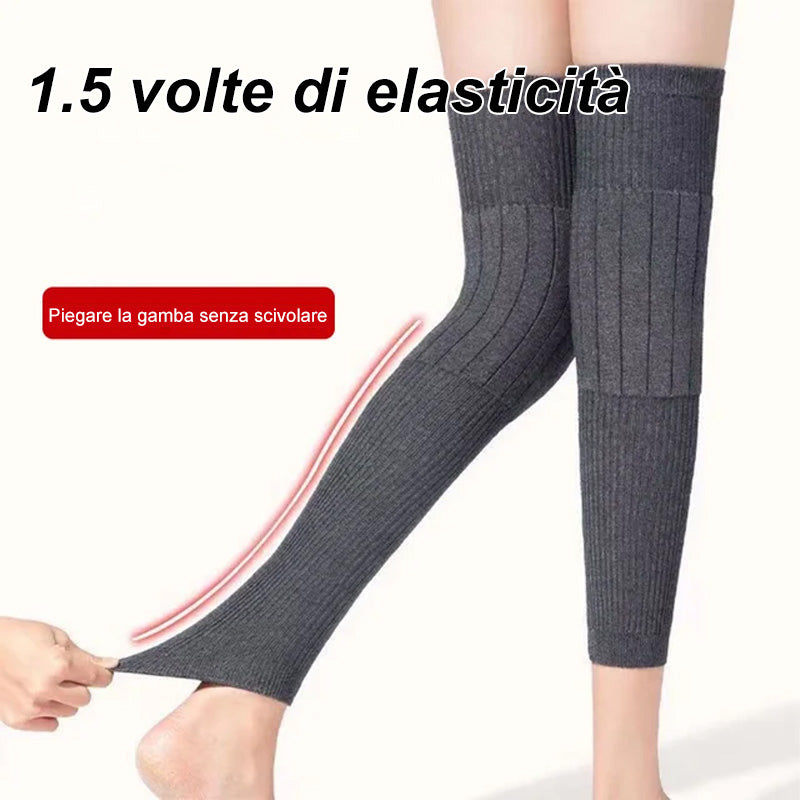 Komfortable Og Termisk Elastiske Lange Knebeskyttere/Comfortable and thermally elastic long knee pads