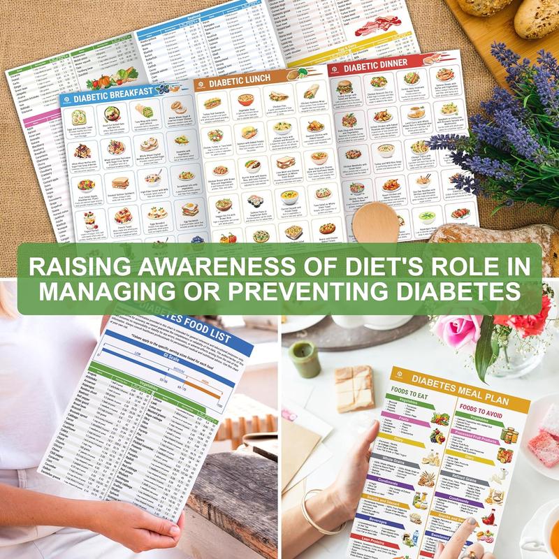 🔥Siste dagssalg 49 % RABATT🎁Matliste og måltidsplanlegger for diabetes