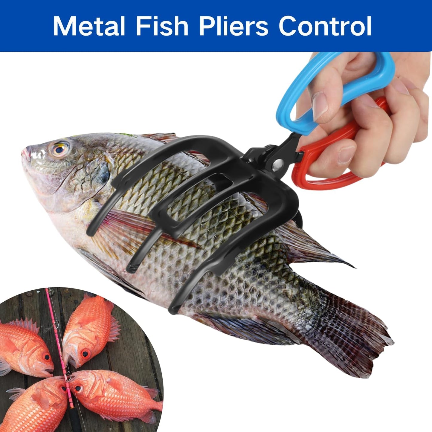 🐟Fiskegrep med klør – fiskegrep med 2 eller 3 klør