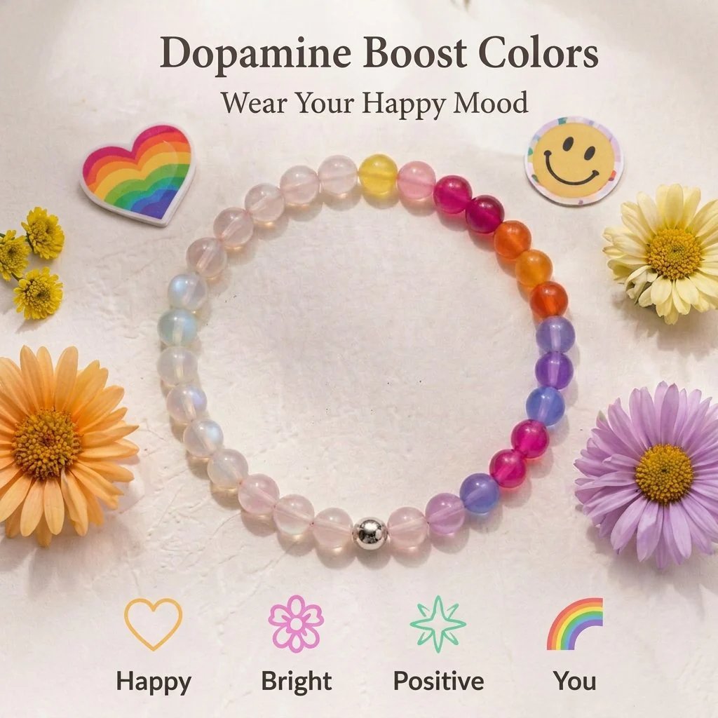 🌈 Dopamine – Kolleksjon med UV-reaktive smykker med perler