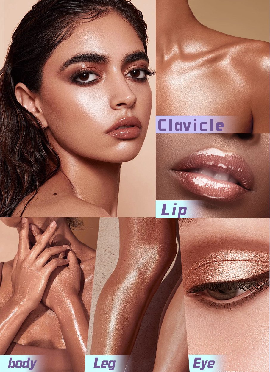 ✨Populær superskinnende, flerfarget vanngelé-øyenskyggestift✨