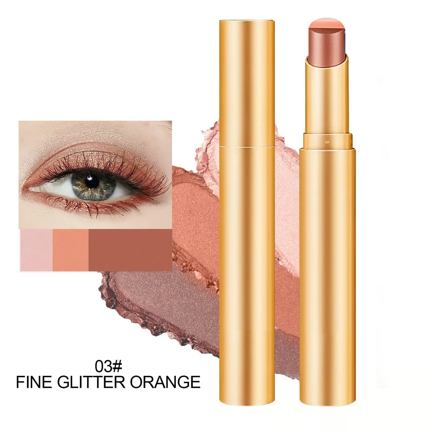 ✨3 Shade Cream Eyeshadow Stick | Glatt og lett å falme