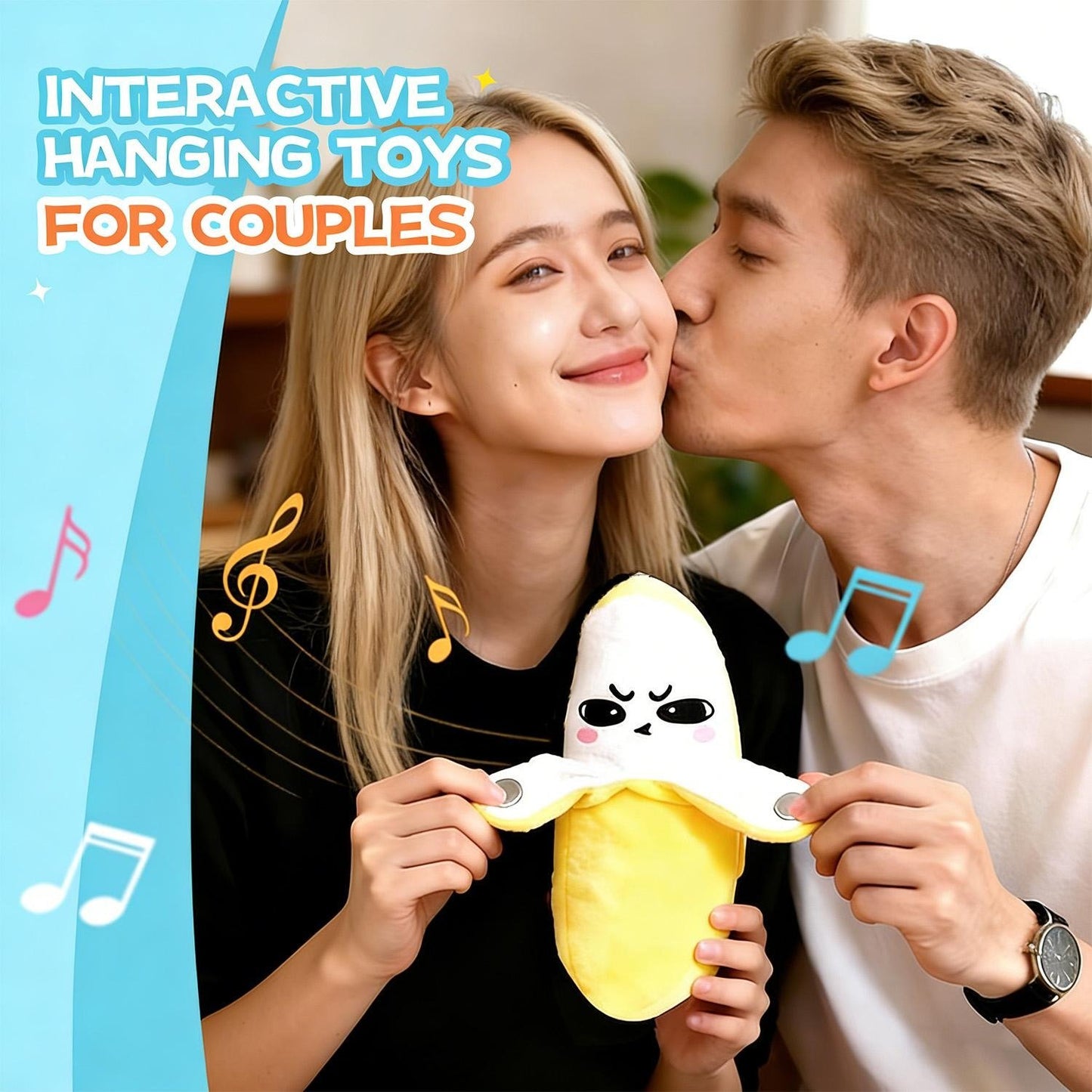 💕Hot sale 49% RABATT💖Interaktivt musikk-kosedyrsett🍌🍓🥕