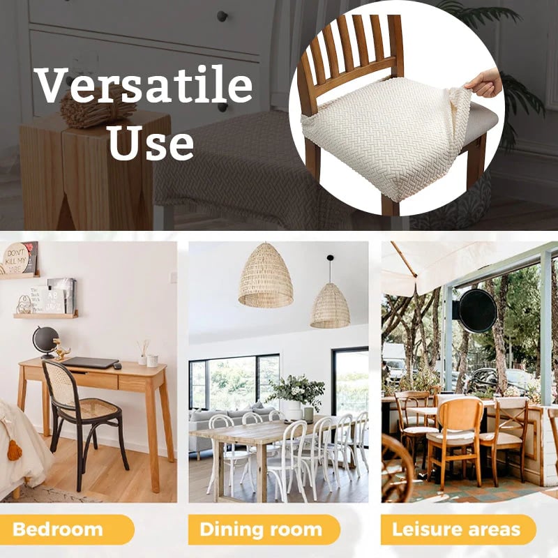 🔥 Vattentäta jacquard-stolsöverdrag - 49% rabatt! Slitstarka, snygga och lättrengjorda🪑✨